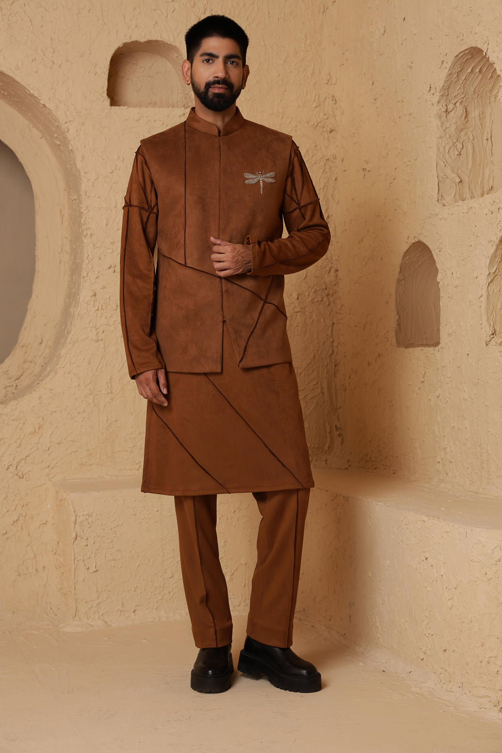 Suede Dragonfly Motif Set