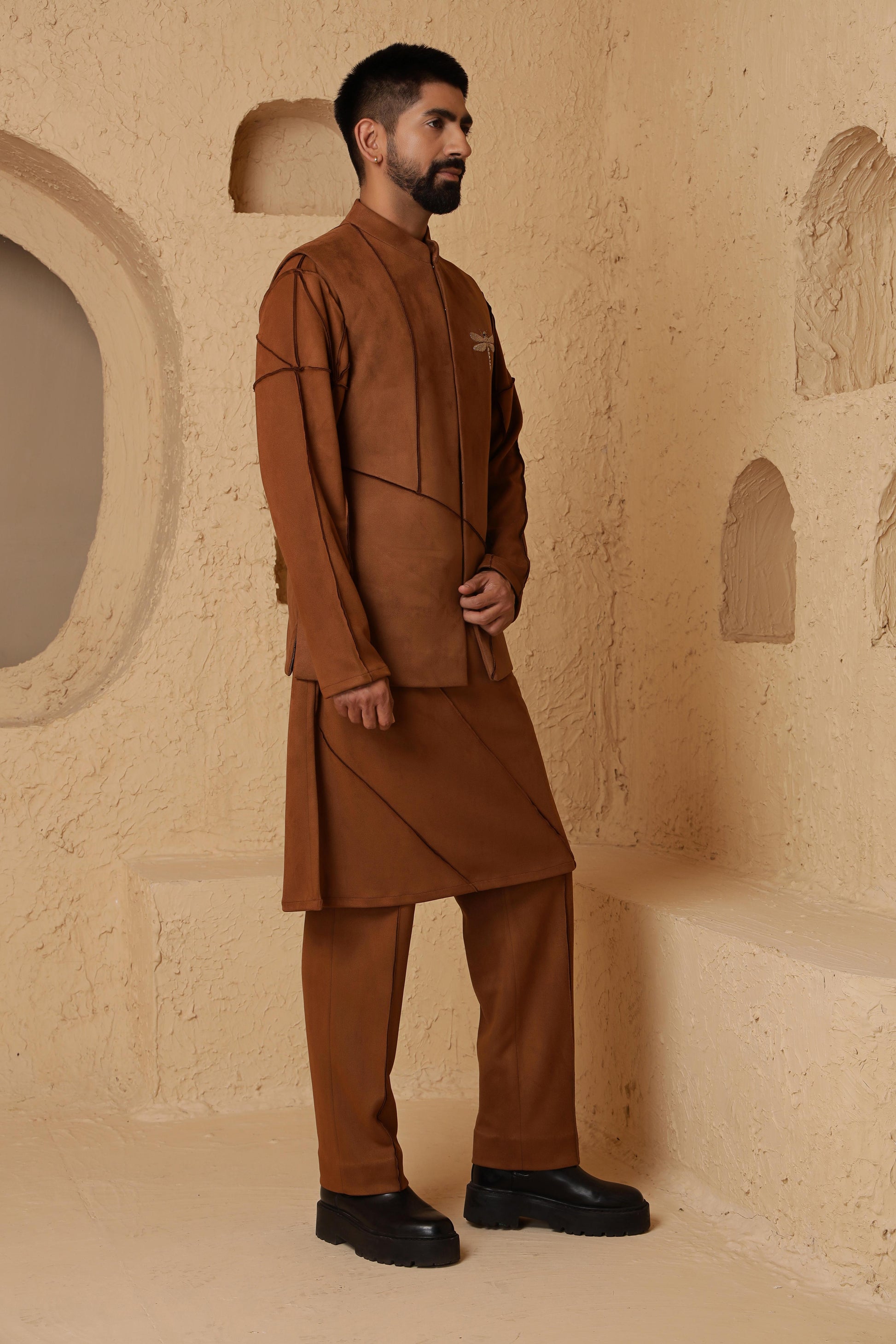 Suede Dragonfly Motif Set