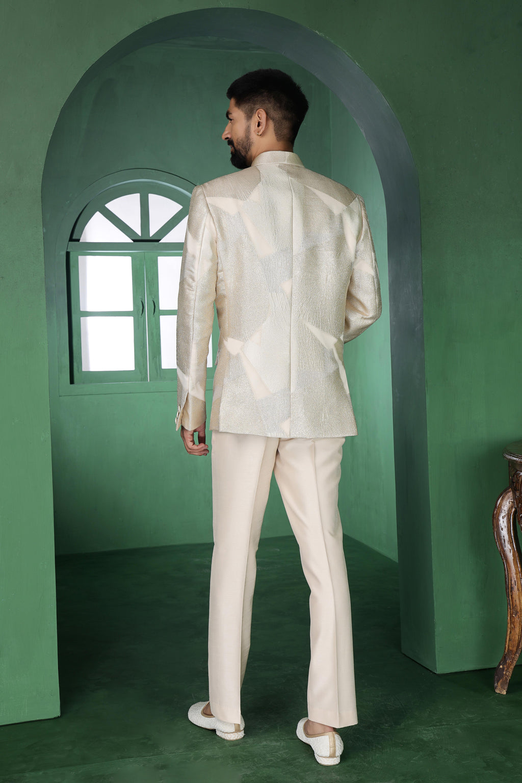 Champagne Gold Bandgala Ensemble